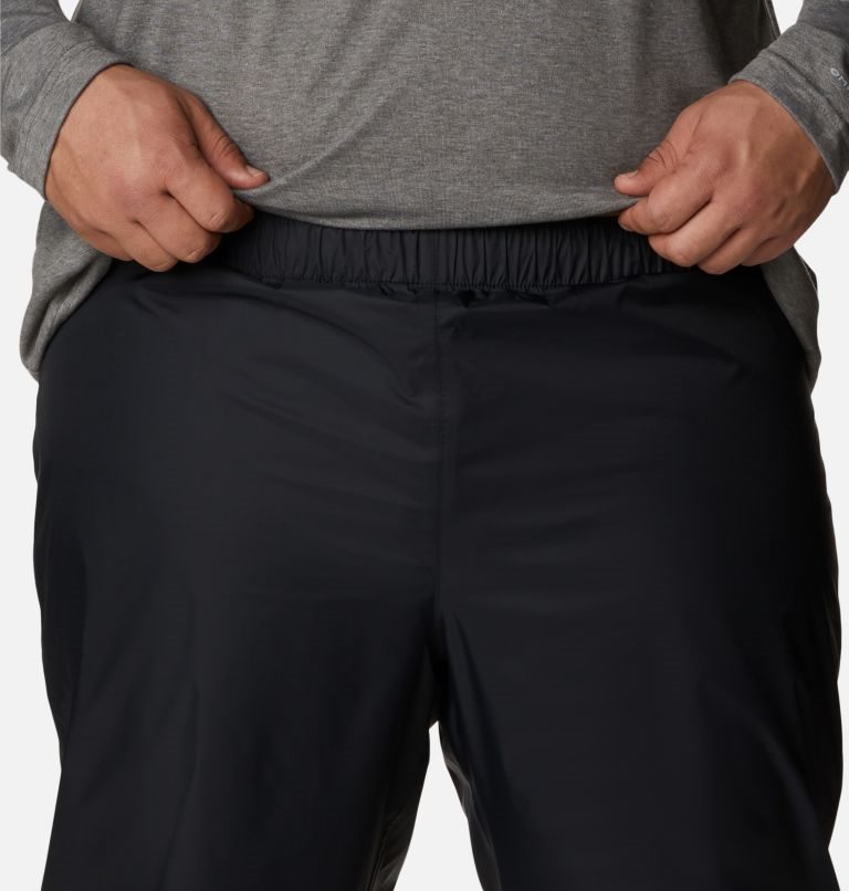 Men's Columbia Rebel Roamer Rain Pants Black | Plus Size CA-G4168